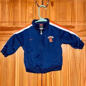 Nike Navy & Orange Toddler Zip-Front Track Jacket